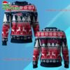 2025 Patriots Reindeer Football Christmas Ugly Sweater 1
