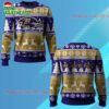 2025 Ravens Reindeer Football Christmas Ugly Sweater 1