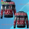 2025 Texans Reindeer Football Christmas Ugly Sweater 1