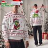 Personalized Atlanta Falcons Nfl Grinch Santa Hats Ugly Christmas Sweater 2 Atlanta Falcons Nfl Grinch Santa Hats Ugly Christmas Sweater