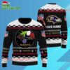 Baltimore Ravens Nfl Grinch Hands Personalized Ugly Christmas Sweater 2 Baltimore Ravens Nfl Grinch Hands Personalized Ugly Christmas Sweater