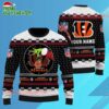 Cincinnati Bengals Nfl Grinch Hands Personalized Ugly Christmas Sweater