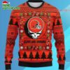 Grateful Dead X Nfl Cleveland Browns Stealie Logo Ugly Christmas Sweater 1