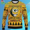 Grateful Dead X Nfl Green Bay Packers Stealie Logo Ugly Christmas Sweater 1