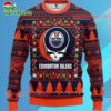 Grateful Dead X Nhl Edmonton Oilers Stealie Logo Ugly Christmas Sweater 1