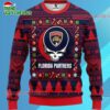 Grateful Dead X Nhl Florida Panthers Stealie Logo Ugly Christmas Sweater 3 Grateful Dead X Nhl Florida Panthers Stealie Logo Ugly Christmas Sweater 1