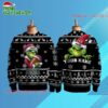Green Bay Packers 2025 Nfl Grinch Football Personalized Ugly Christmas Sweater