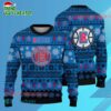 La Clippers Festive Courtside Ugly Christmas Sweater 2 La Clippers Festive Courtside Ugly Christmas Sweater 1