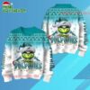 Miami Dolphins Nfl X The Grinch 2025 Edition Ugly Christmas Sweater