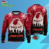 Miami Heat Sleigh Ride Slam Dunk Ugly Christmas Sweater 1