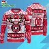Personalized Ncaa Georgia Bulldogs Special Reindeer Light Ugly Christmas Sweater 1 Ncaa Georgia Bulldogs Special Reindeer Light Ugly Christmas Sweater 1