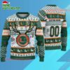 Ncaa Miami Hurricanes Special Reindeer Light Ugly Christmas Sweater 1