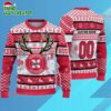 Personalized Ncaa Nebraska Cornhuskers Special Reindeer Light Ugly Christmas Sweater 1 Ncaa Nebraska Cornhuskers Special Reindeer Light Ugly Christmas Sweater 1