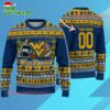 Ncaa West Virginia Mountaineers Logo Team Football Custom Christmas Ugly Sweater 1