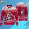 Ncaa Wisconsin Badgers Football Ho Ho Ho Ugly Christmas Sweater 1