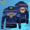 New York Knicks Frosty Basketball Ugly Christmas Sweater 1