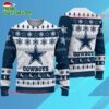 Nfl Dallas Cowboys 2025 Snowflake Reindeer New Design Ugly Xmas Sweater
