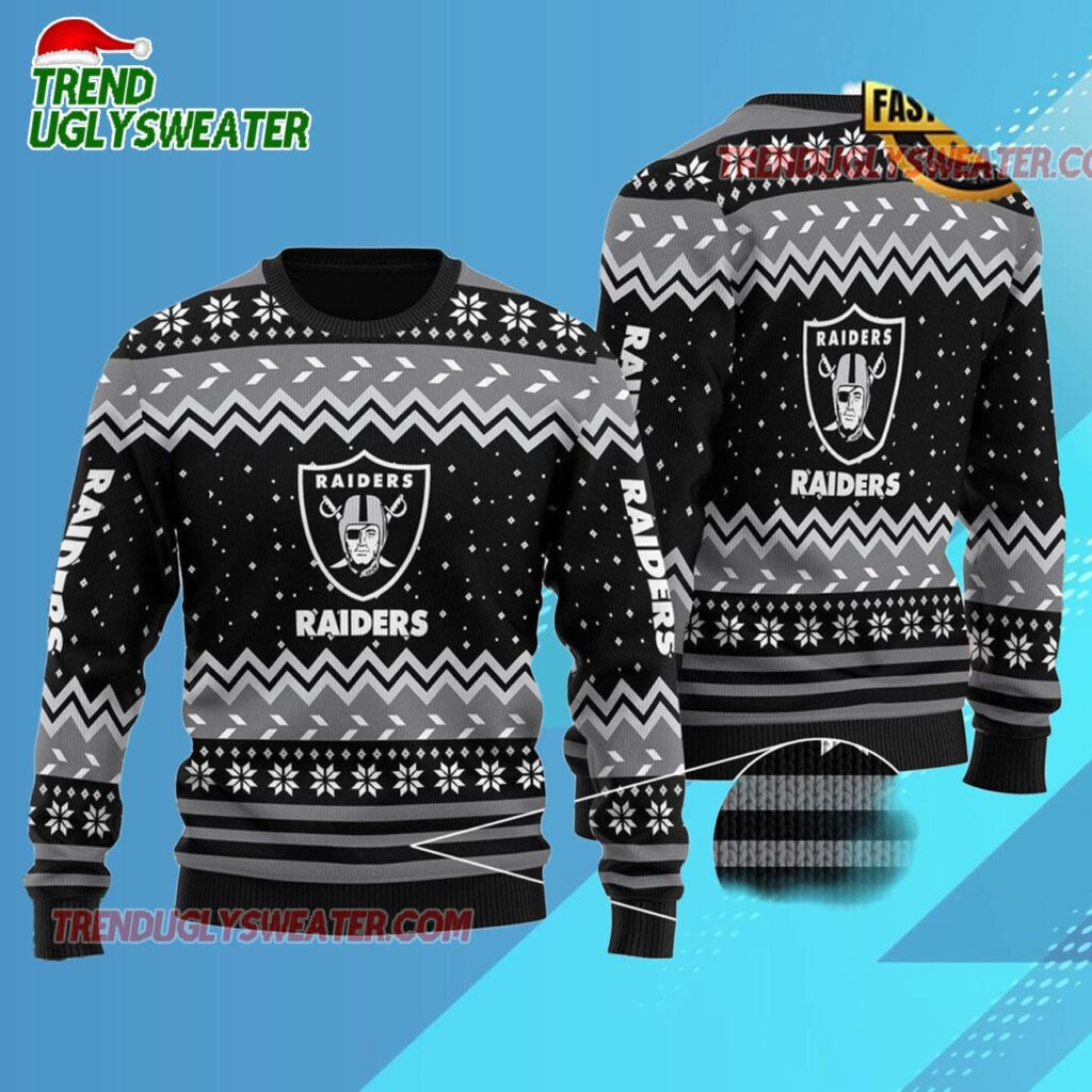 Nfl Las Vegas Raiders New Edition 2025 Ugly Xmas Sweater