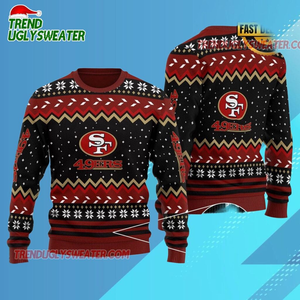 Nfl San Francisco 49ers New Edition 2025 Ugly Xmas Sweater