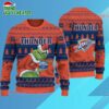 Oklahoma City Thunder Grinch Stolen Ugly Christmas Sweater 1 Oklahoma City Thunder Grinch Stolen Ugly Christmas Sweater 1