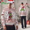 Personalized San Francisco 49ers Nfl Grinch Santa Hats Ugly Christmas Sweater 2 San Francisco 49ers Nfl Grinch Santa Hats Ugly Christmas Sweater
