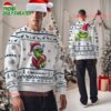 Personalized Seattle Seahawks Nfl Grinch Santa Hats Ugly Christmas Sweater 2 Seattle Seahawks Nfl Grinch Santa Hats Ugly Christmas Sweater