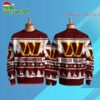 Personalized Washington Commanders Nfl Snow Ugly Christmas Sweater 2 Washington Commanders Nfl Snow Ugly Christmas Sweater