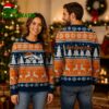 Christmas Broncos Reindeer Football Ugly Sweater 2