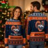 Denver Broncos Heartbeat Pride Ugly Christmas Sweater