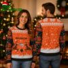 Denver Broncos Reindeer Football Ugly Christmas Sweater