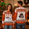 Denver Broncos Rocky Mountain Thunder Christmas Ugly Sweater