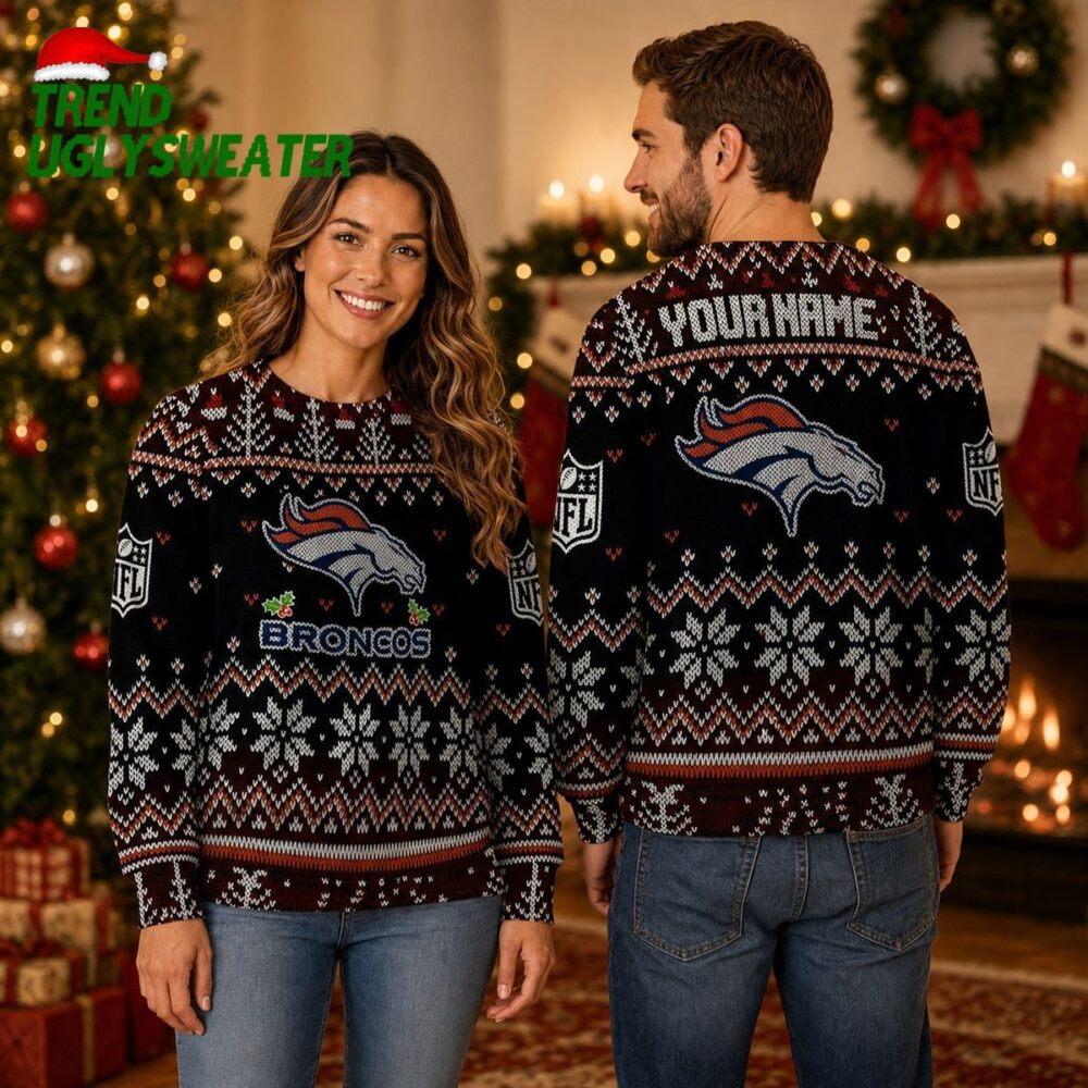 Denver Broncos Special Edition New Ugly Christmas Sweater
