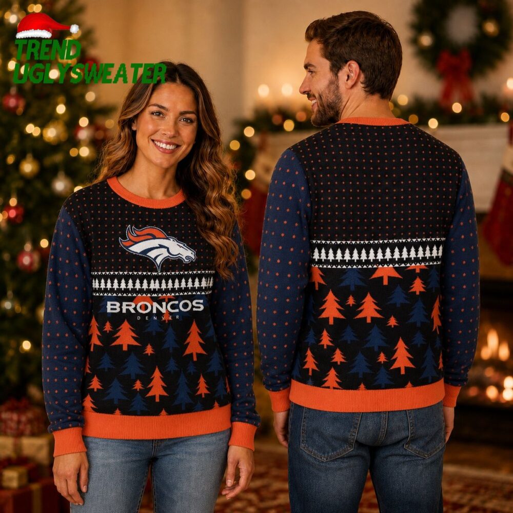 Denver Broncos Ugly Sweater Christmas Show Team Spirit