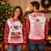 Kansas City Chiefs 12 Days Of Chiefsmas Truck Ugly Christmas Sweater 1 Kansas City Chiefs 12 Days Of Chiefsmas Truck Ugly Christmas Sweater