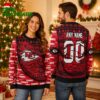 Kansas City Chiefs Fierce Fan Spirit Ugly Christmas Sweater