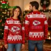 Kansas City Chiefs Holiday Pattern Ugly Christmas Sweater