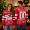 Kansas City Chiefs Holiday Victory Ugly Christmas Sweater 1 Kansas City Chiefs Holiday Victory Ugly Christmas Sweater