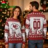 Kansas City Chiefs Personalized Reindee Ugly Christmas Sweater 1 Kansas City Chiefs Personalized Reindee Ugly Christmas Sweater