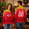 Kansas City Chiefs Yardline Pride Ugly Christmas Sweater