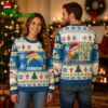 Los Angeles Chargers They Not Like Us Santa Logo Ugly Christmas Sweater 2 Los Angeles Chargers They Not Like Us Santa Logo Ugly Christmas Sweater