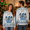Los Angeles Chargers Three Christmas Gnomes Ugly Christmas Sweater 2 Los Angeles Chargers Three Christmas Gnomes Ugly Christmas Sweater