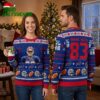 Andre Reed 83 Buffalo Bills Football Ugly Christmas Sweater 2 andre reed 83 buffalo bills football ugly christmas sweater