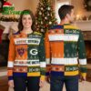 Bears Packers House Divided But Our Love United Ugly Christmas Sweater 1 bears packers house divided but our love united ugly christmas sweater