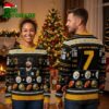 Ben Roethlisberger 7 Pittsburgh Steelers Logo Print Ugly Christmas Sweater 1 ben roethlisberger 7 pittsburgh steelers logo print ugly christmas sweater
