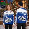buffalo bills football helmet logo ugly christmas sweater