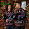 Buffalo Bills Logo Allen Name Ugly Christmas Sweater 1 buffalo bills logo allen name ugly christmas sweater