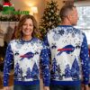 Buffalo Bills Logo And Christmas Tree Ugly Christmas Sweater 2 buffalo bills logo and christmas tree ugly christmas sweater