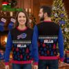 Buffalo Bills Logo And Tree Pattern Ugly Christmas Sweater 1 buffalo bills logo and tree pattern ugly christmas sweater