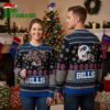 Buffalo Bills Rushing Buffalo Football Player Ugly Christmas Sweater 2 buffalo bills rushing buffalo football player ugly christmas sweater