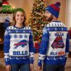 Buffalo Bills Snowflake Logo Ugly Christmas Sweater Design 1 buffalo bills snowflake logo ugly christmas sweater design